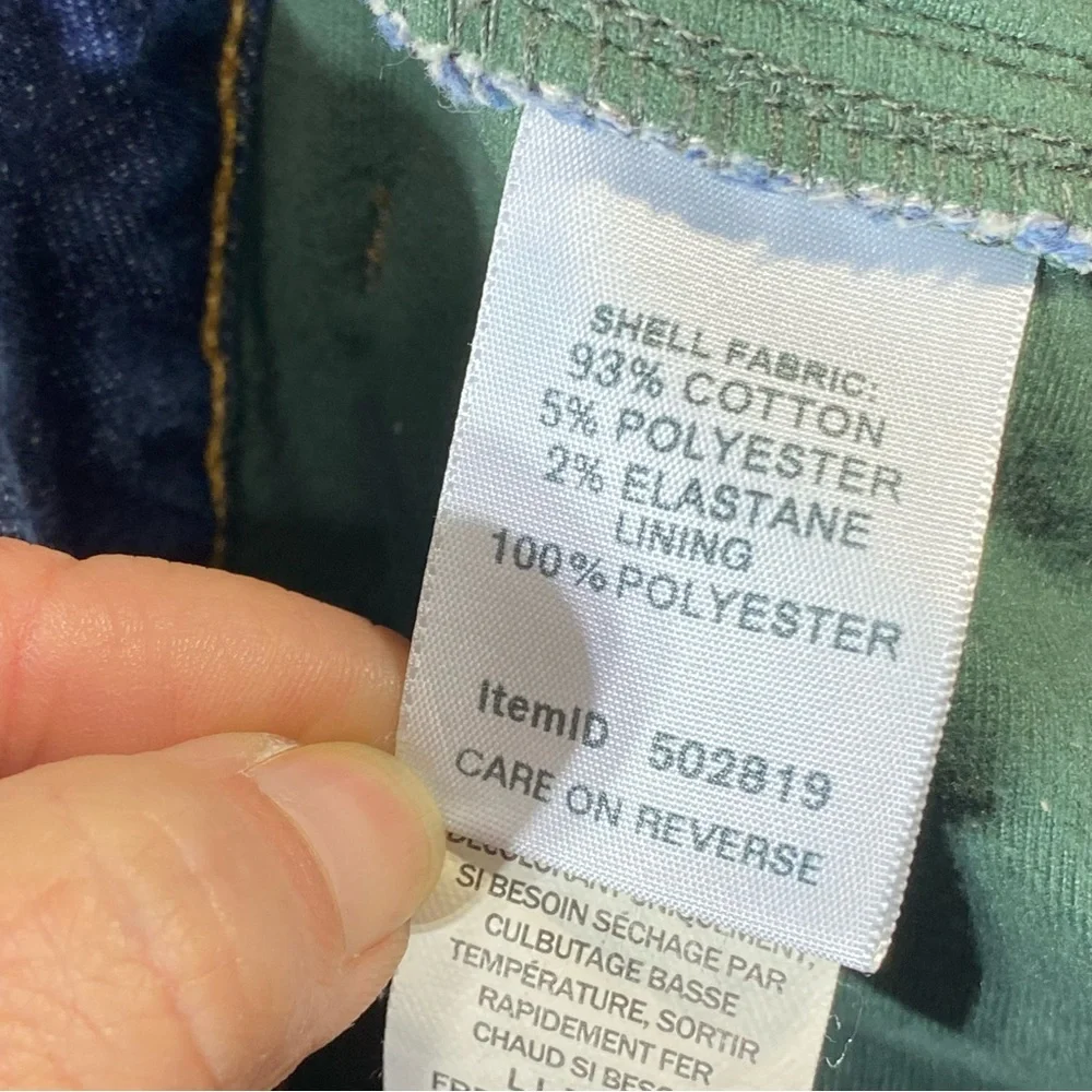 L.L. Bean Jeans Women's 12 Blue Classic Fit Straight Leg Hi Rise Preppy Denim - Picture 8 of 14